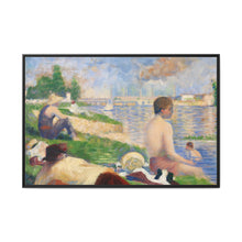 Georges Seurat's Final Study for “Bathers at Asnières” (1883) - NOMADEN ART GALLERY