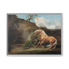 Horse Frightened by a Lion (1762–1768) by George Stubbs - NOMADEN ART GALLERY