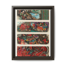Chinese Buddhist hell, vintage painting by G.A. Audsley-Japanese illustration - NOMADEN ART GALLERY