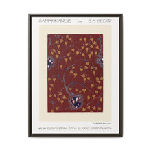 Art Nouveau Flower pattern pochoir print in oriental style. Original from our own 1914 edition of Samarkande - NOMADEN ART GALLERY