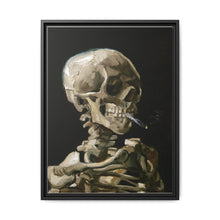 Vincent van Gogh's (1886) Head of a skeleton with a burning cigarette - Vintage Wall Art - NOMADEN ART GALLERY
