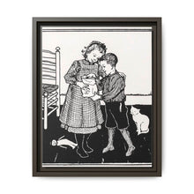 A boy and a girl by Julie de Graag - NOMADEN ART GALLERY