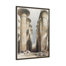 Great Hall at Karnak temple in Thebes illustration by David Roberts (1796–1864)