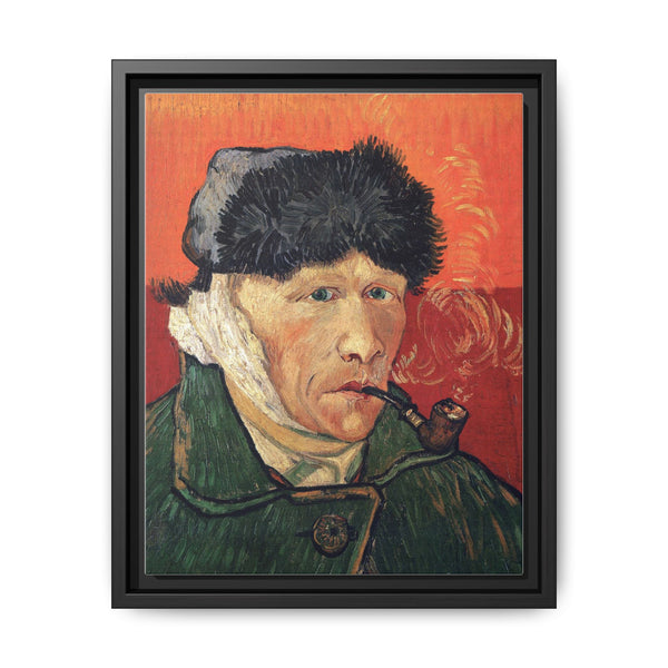 Vincent van Gogh's Self-Portrait with Bandaged Ear and Pipe (1889) - NOMADEN ART GALLERY