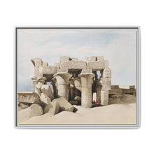 Kom Ombo is an agricultural town in Egypt illustration by David Roberts (1796–1864) - NOMADEN ART GALLERY