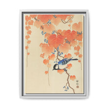 Carbonero común en rama de paulownia (1925 - 1936) de Ohara Koson (1877-1945)