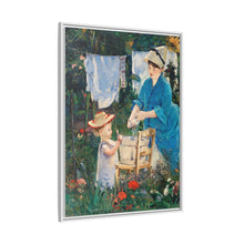 Lavandería (Le Linge), (1875) de Édouard Manet
