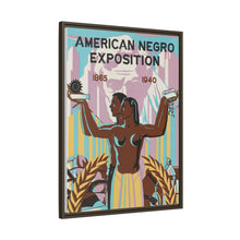 Poster for the American Negro Exposition in Chicago (1940) illustration by Robert Savon Pious.