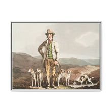 Illustration of the dog breaker from The Costume of Yorkshire (1814) by George Walker - NOMADEN ART GALLERY
