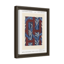 Estampado de pochoir con estampado de flores Art Nouveau en estilo oriental. Original de nuestra propia edición de 1914 de Samarkande.