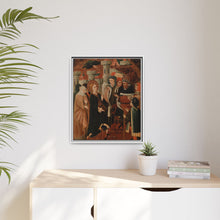 Saint Catherine of Siena before Pope Gregory XI by Blasco de Grañén