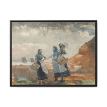 Three Fisher Girls, Tynemouth (1881) by Winslow Homer - NOMADEN ART GALLERY