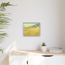 Van Gogh's Wheatfield with a reaper (1889) - NOMADEN ART GALLERY