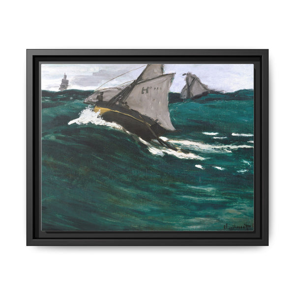 The Green Wave (1866–1867) by Claude Monet - NOMADEN ART GALLERY