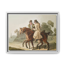 Illustration of farmers from The Costume of Yorkshire (1814) by George Walker - NOMADEN ART GALLERY
