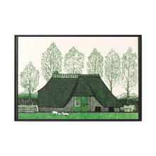 Farmhouse with thatched roof (1919) by Julie de Graag - NOMADEN ART GALLERY