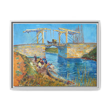 Vincent van Gogh's The Langlois Bridge at Arles with Women Washing (1888) - NOMADEN ART GALLERY
