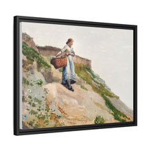 Girl Carrying a Basket (1882) by Winslow Homer