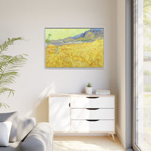 Van Gogh's Wheatfield with a reaper (1889) - NOMADEN ART GALLERY