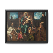 Doge Alvise Mocenigo and Family before the Madonna and Child (c. 1575) by Jacopo Tintoretto - NOMADEN ART GALLERY