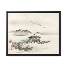 Cottage by the sea by Kōno Bairei (1844-1895) - NOMADEN ART GALLERY