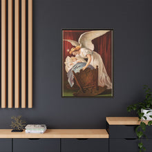 The angel's whisper (1894), vintage chromolithograph