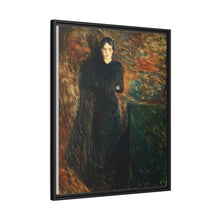 Lady in Black by Edvard Munch - NOMADEN ART GALLERY