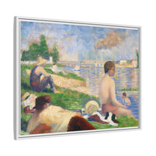 Georges Seurats letzte Studie zu „Badende in Asnières“ (1883)