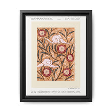 Art Nouveau Flower pattern stencil print in oriental style - NOMADEN ART GALLERY