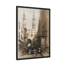 Minarets and grand entrance of the Metwaleys at Cairo illustration by David Roberts (1796–1864)