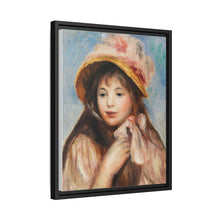 Mädchen mit rosa Haube (Jeune fille au chapeau rose) (1894) von Pierre-Auguste Renoir