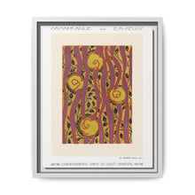 Flower pattern Art Deco stencil print in oriental style. Original from our own 1914 edition of Samarkande - NOMADEN ART GALLERY