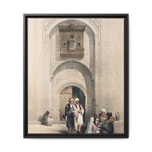 Modern mansion showing the arabesque architecture of Cairo illustration by David Roberts (1796–1864) - NOMADEN ART GALLERY