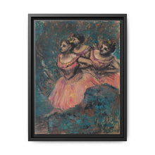 Three Dancers in Red Costume (1896) by Edgar Degas - NOMADEN ART GALLERY