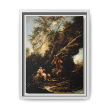 Landscape with the Temptation of Christ by Alessandro Magnasco and Antonio Francesco Peruzzini - NOMADEN ART GALLERY