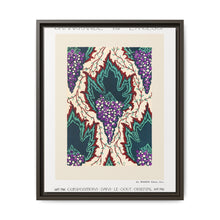 Grape pattern Art Nouveau pochoir print in oriental style. Original from our own 1914 edition of Samarkande - NOMADEN ART GALLERY