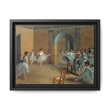 Edgar Degas's The Dance Foyer at the Opera on the rue Le Peletier (1872) - NOMADEN ART GALLERY