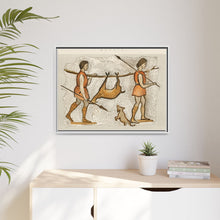Hunter-Gatherer Mosaic: Vintage Encyclopaedia Art (1891)