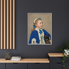 Portrait of Maria Frederike van Reede-Athlone at Seven Years of Age by Jean Etienne Liotard