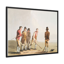 Illustration of nor and spell from The Costume of Yorkshire (1814) by George Walker