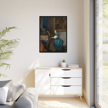 La joven sentada ante un virginal, de Johannes Vermeer (ca. 1670-1672) 