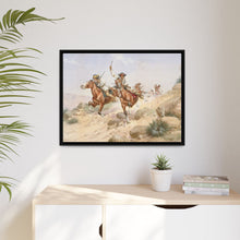 Apache Indians on Horseback by Herman Wendelborg Hansen