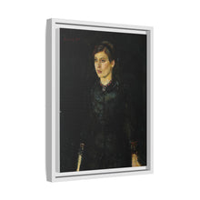 Inger in Black (1884) by Edvard Munch - NOMADEN ART GALLERY