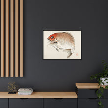 Tai (Red Seabream) fish by Kōno Bairei