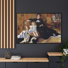 Madame Georges Charpentier (Marguérite-Louise Lemonnier, 1848-1904) y sus hijos, Georgette-Berthe (1872-1945) y Paul-émile-Charles (1875-1895) (1878) de Pierre-Auguste Renoir.