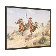 Apache Indians on Horseback by Herman Wendelborg Hansen