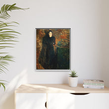 Lady in Black by Edvard Munch - NOMADEN ART GALLERY