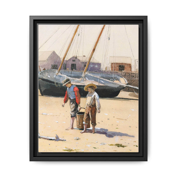 A Basket of Clams (1873) by Winslow Homer - NOMADEN ART GALLERY