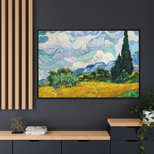 Vincent Van Gogh's Wheat Field with Cypresses (1889). Famous painting, original from the MET Museum - NOMADEN ART GALLERY