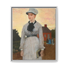 The Red School House (1873) by Winslow Homer - NOMADEN ART GALLERY